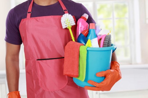 Professional exterior wall cleaning in W5