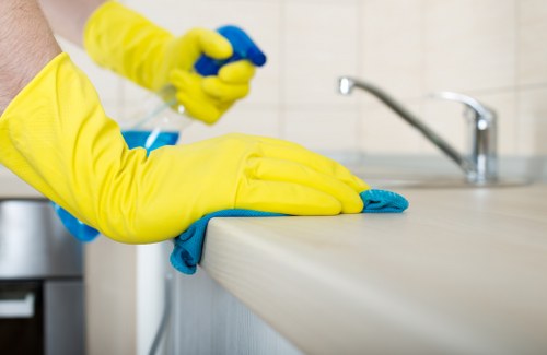 Detailed bathroom cleaning for a W5 move-out property