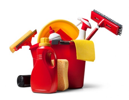 Cleaners working in a W5 apartment with access considerations